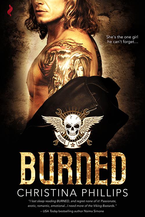 Burned (Viking Bastards MC 3) by Christina Phillips