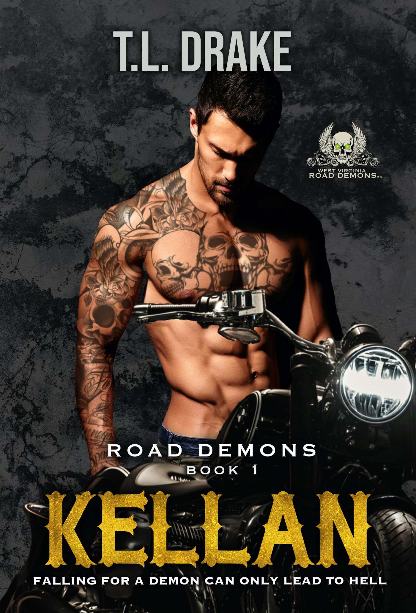 Kellan (Road Demons 1) by T.L. Drake